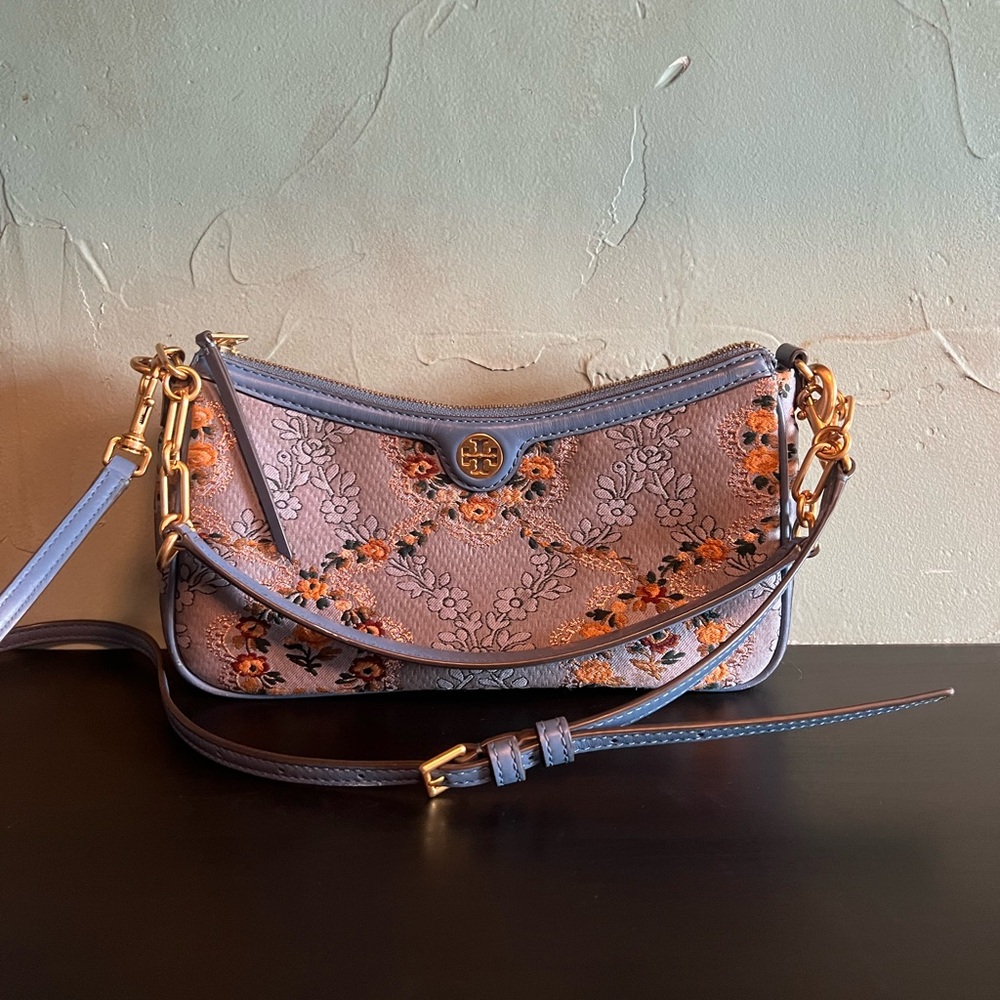 TORY BURCH Brocade Studio Shoulder Bag